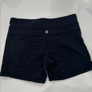 lululemon athletica Women's Black Athletic Shorts